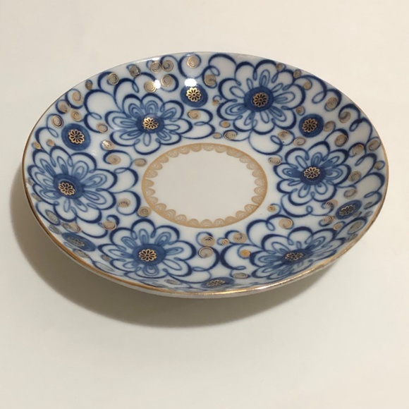 Lomonosov Tea Cup & Saucer Set Winding Twig Collection - Picture 2 of 7